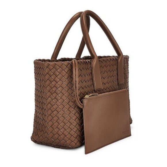 New Bottega Veneta Small Cabat Brown Tote Bag - Picture 9 of 9